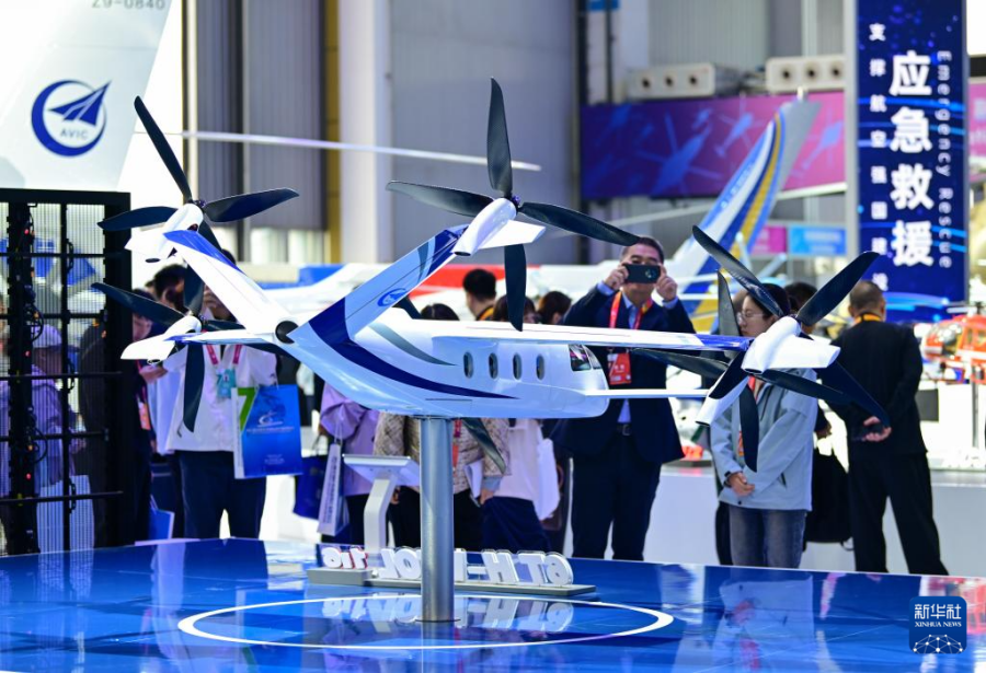 थ्येनचिन अंतर्राष्ट्रीय हेलीकॉप्टर एक्सपो उद्घाटित