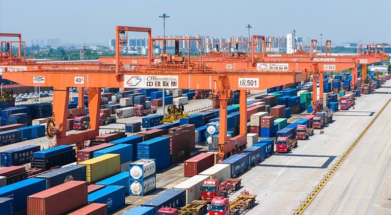 चीन-यूरोप मालवाहक ट्रेन (छंगतु) की कुल संख्या अब 19,000 से अधिक