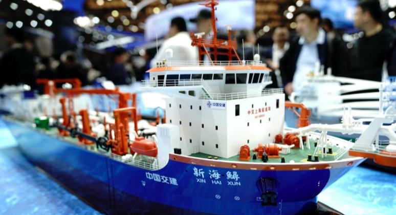 समुद्री तकनीक का सबसे बड़ा मंच, 2025 चीन अंतरराष्ट्रीय समुद्री प्रदर्शनी शंघाई में शुरू