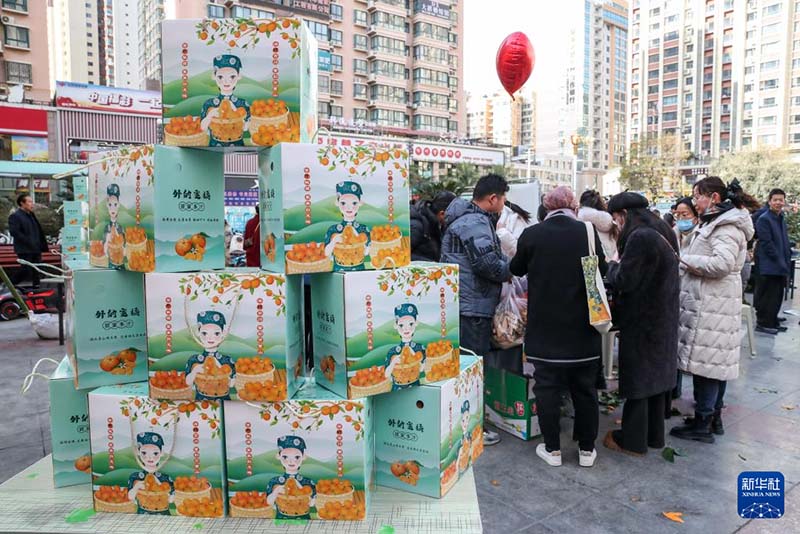 गांसू प्रांत के लोंगनान नगर में “शीत अयनांत महा-हाट” बना किसानों की आय बढ़ाने का माध्यम