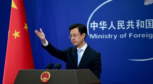 चीन आसपास के क्षेत्र में "प्रभाव क्षेत्र" स्थापित करने के विपरीत साझा भविष्य वाला समुदाय बनाना चाहता है