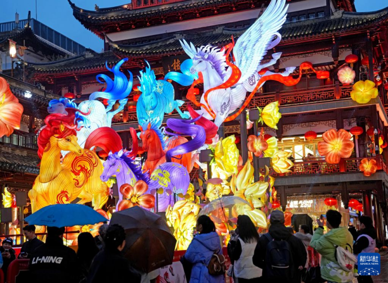 2026 शांगहाई यूयुआन दीपोत्सव भव्य रूप से जगमगाया