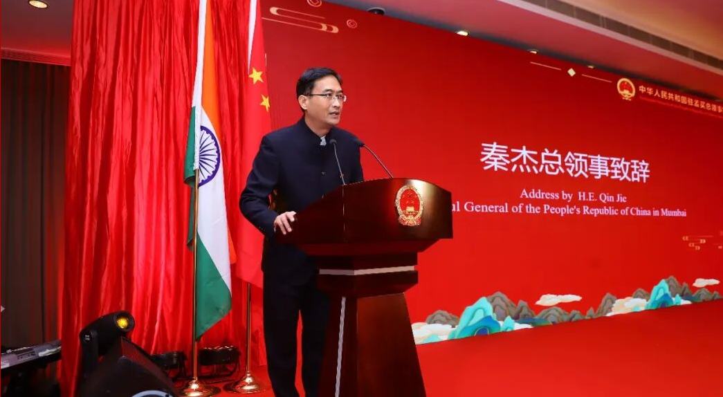 मुंबई स्थित चीनी वाणिज्य दूतावास ने 2026 वसंत महोत्सव स्वागत समारोह का आयोजन किया