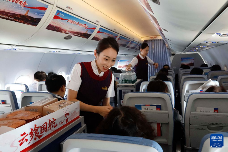 चीनी स्वदेशी C919 विमान ने पहली बार यानआन के लिए उड़ान भरी