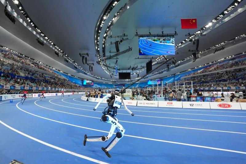 2026 विश्व ह्यूमनॉइड रोबोट खेलों के मुकाबलों की झलक