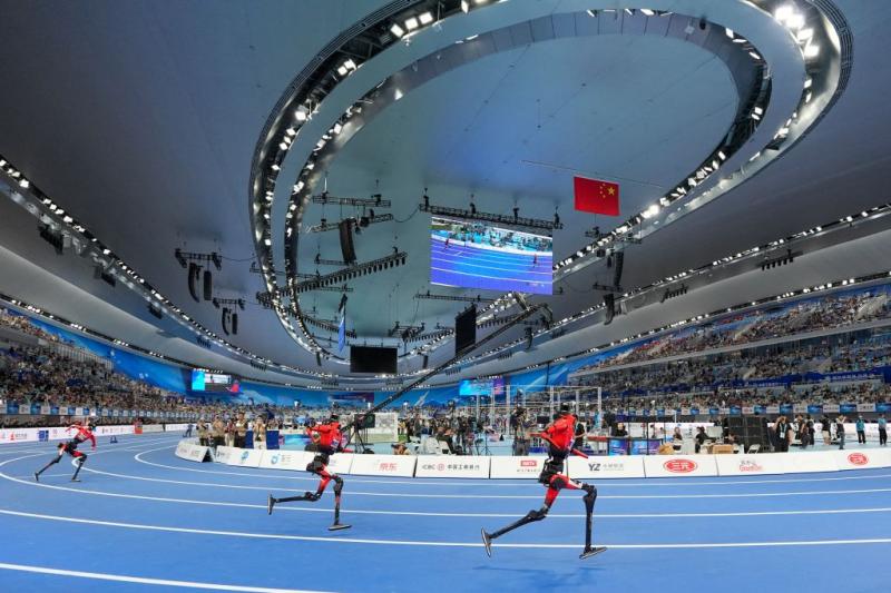 2026 विश्व ह्यूमनॉइड रोबोट खेलों के मुकाबलों की झलक