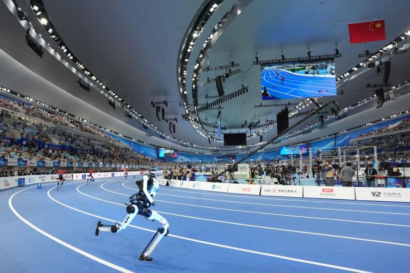 2026 विश्व ह्यूमनॉइड रोबोट खेलों के मुकाबलों की झलक