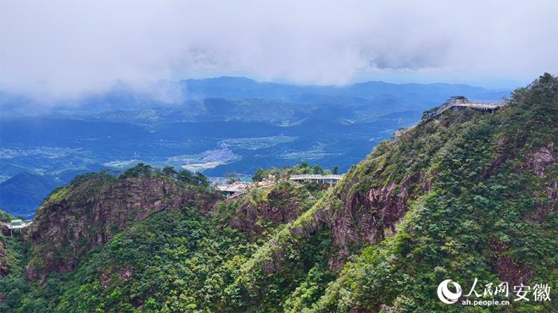 आनहुई के वानफोशान में शरद ऋतु का मनमोहक नजारा